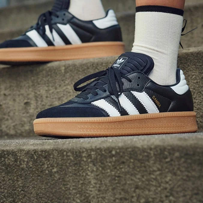Кроссовки adidas Originals Samba XLG Core Black/Cloud White/Gum